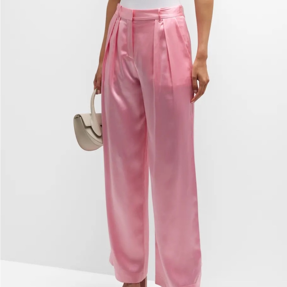 NWT Loveshackfancy Satin Pants👖
